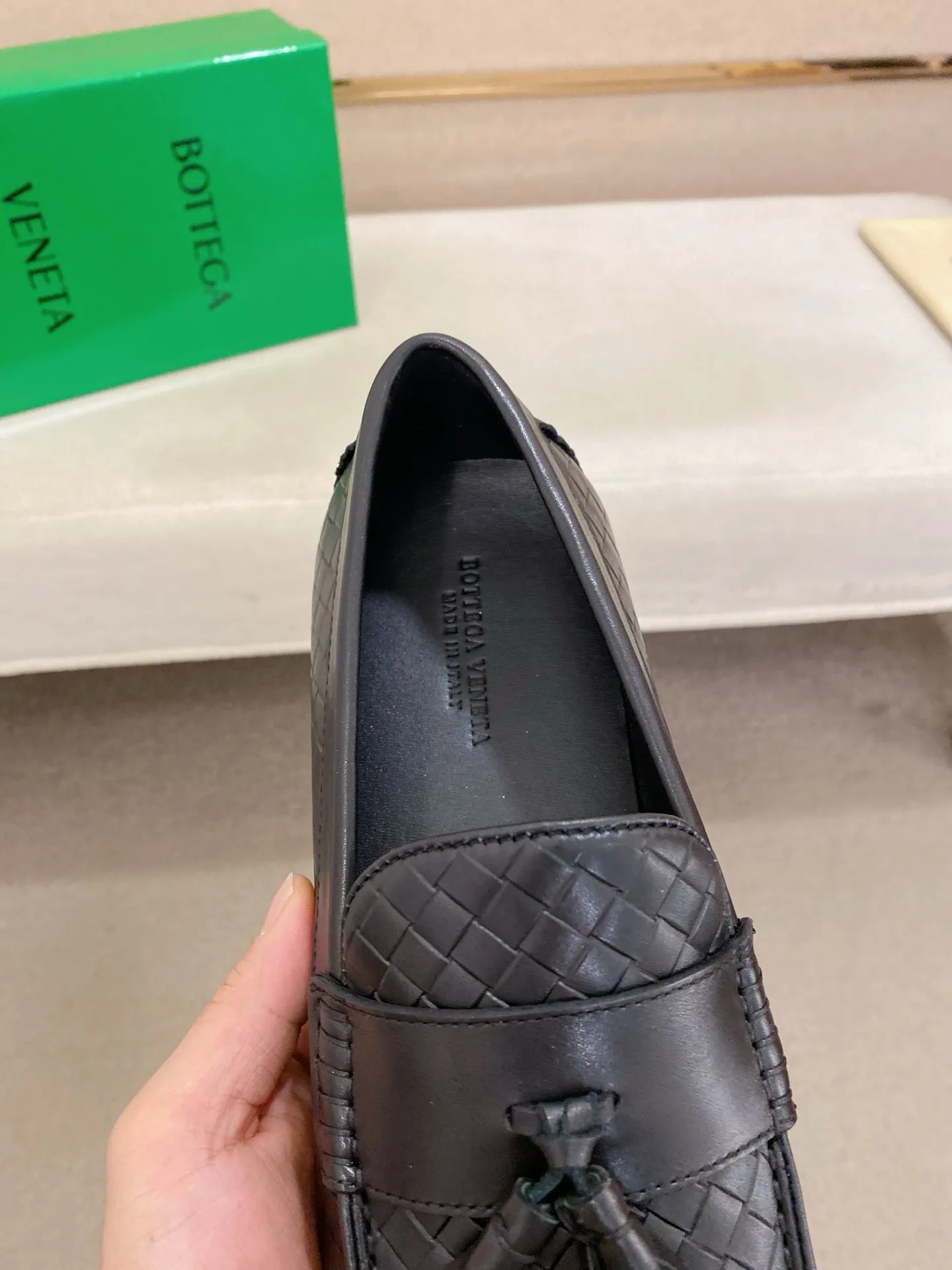 Men's Men's Shoes💰 420💰 (Niu Li + Niu Pad) [BV] The latest hot style‼ ️Casual men's shoes, uppers imported first-layer cowhide ➕Full imported cowhide lining✔️Exquisite workmanship, excellent foot feel, special rubber soles✔️, cool and fashionable, the latest fashion, fashionable outsole, hurry up. Code number: 38-44 (can be customized to 37.45, non-refundable)